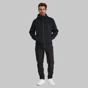 100 Year Zip Through Hoodie. Black edition