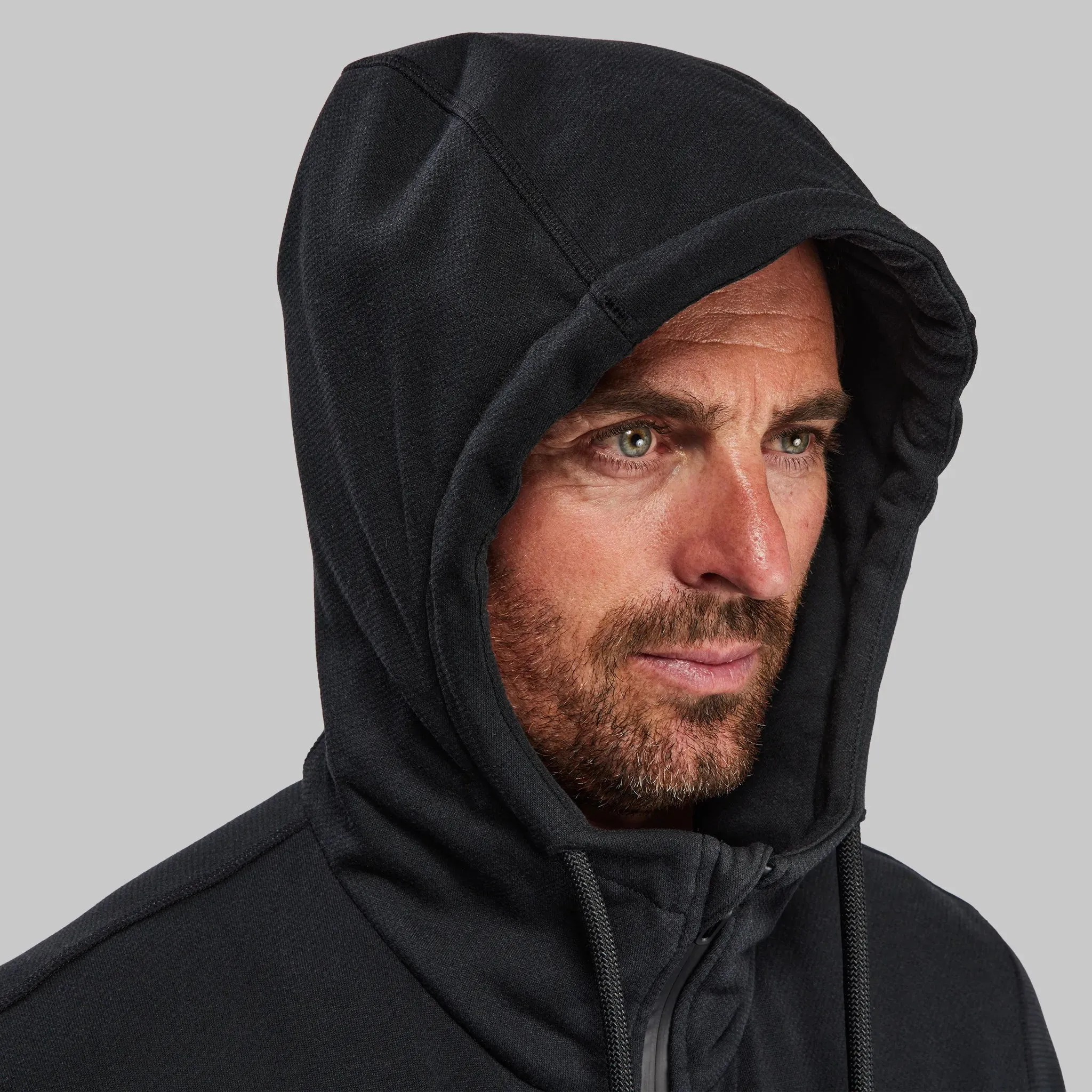 100 Year Zip Through Hoodie. Black edition