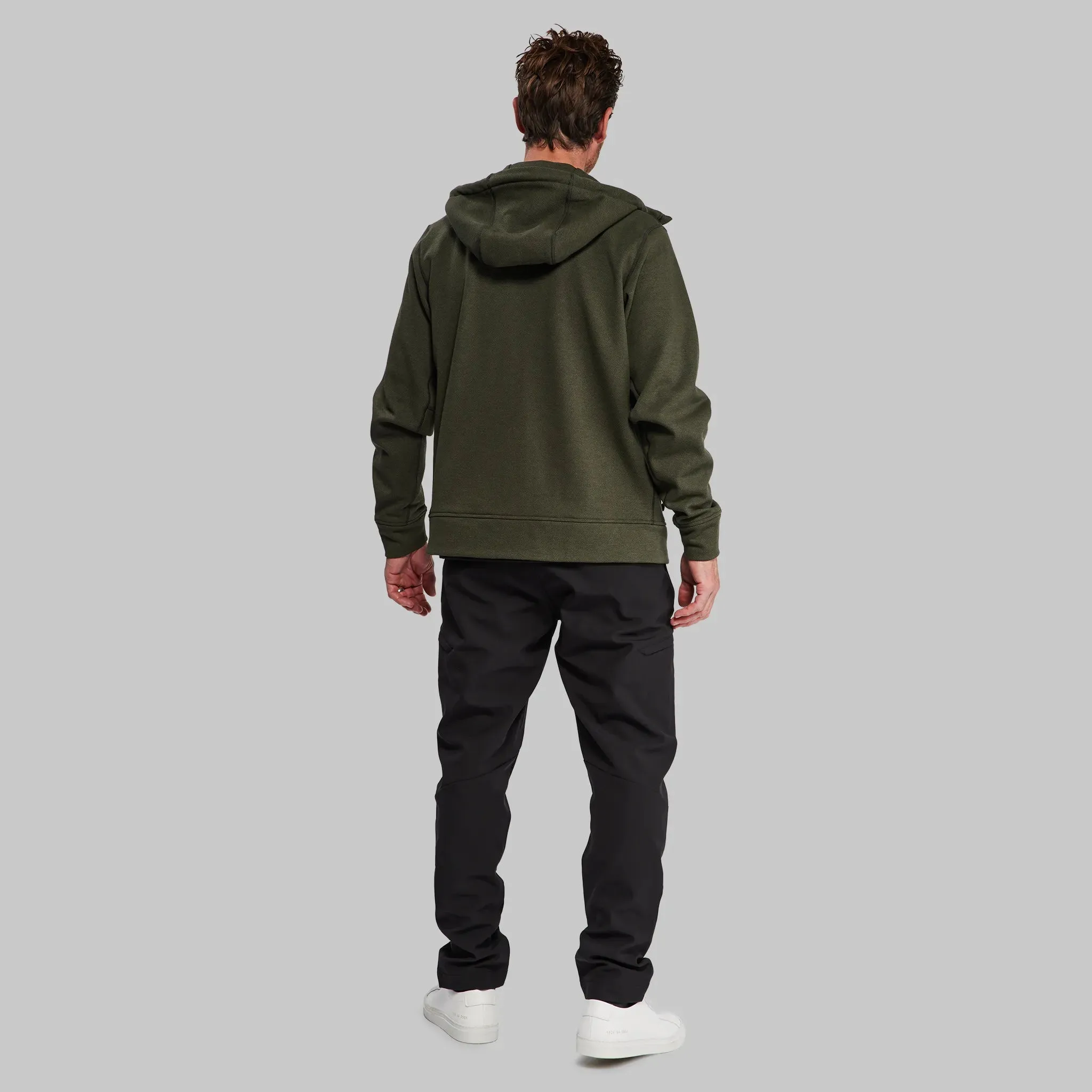 100 Year Zip Through Hoodie. Green edition