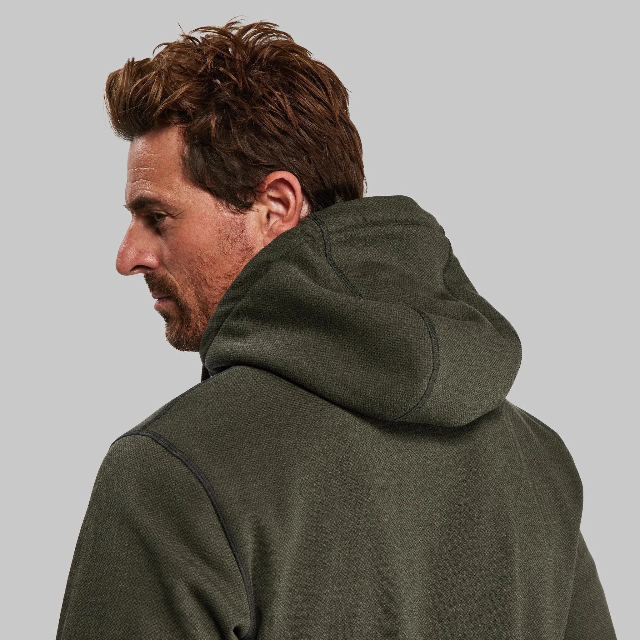 100 Year Zip Through Hoodie. Green edition