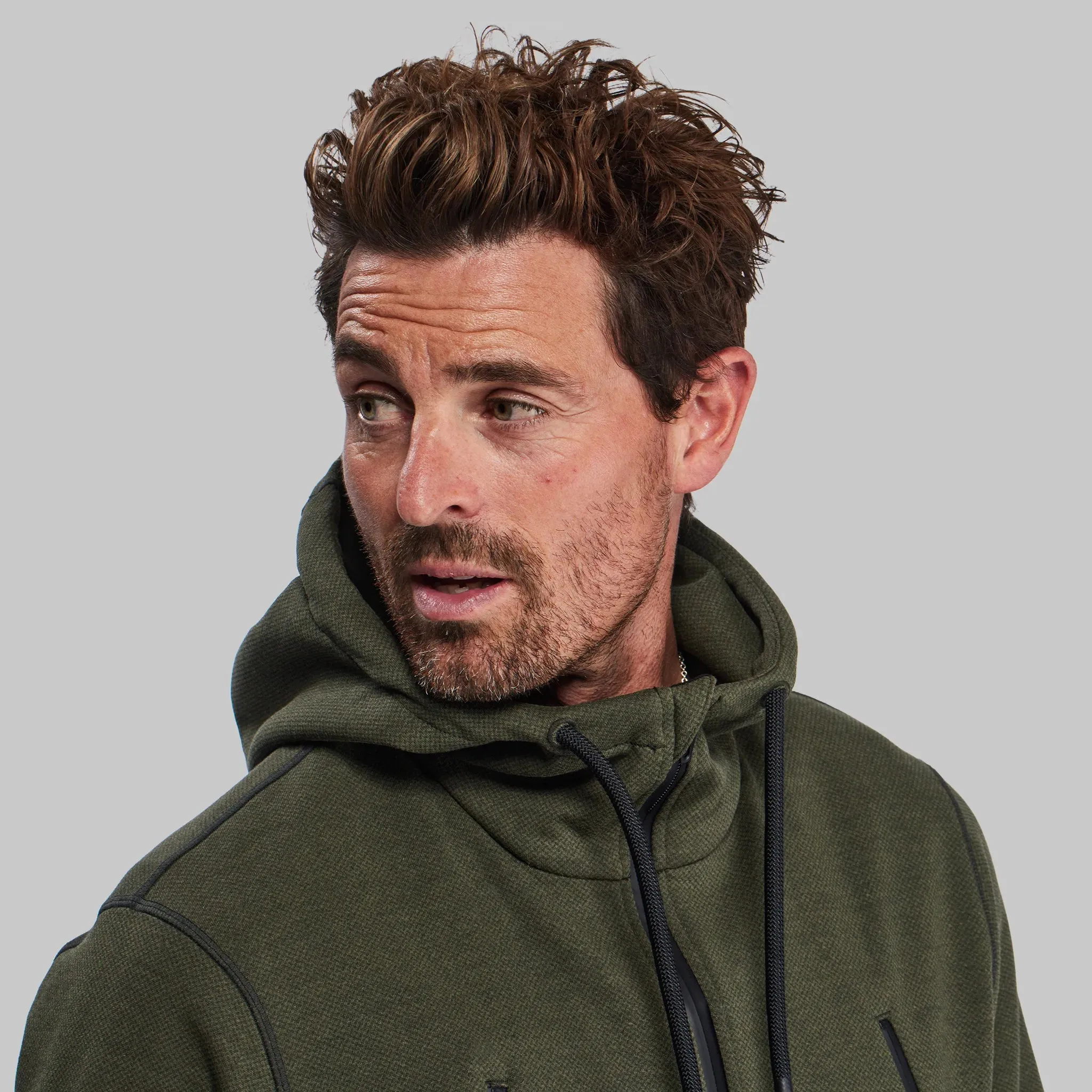 100 Year Zip Through Hoodie. Green edition