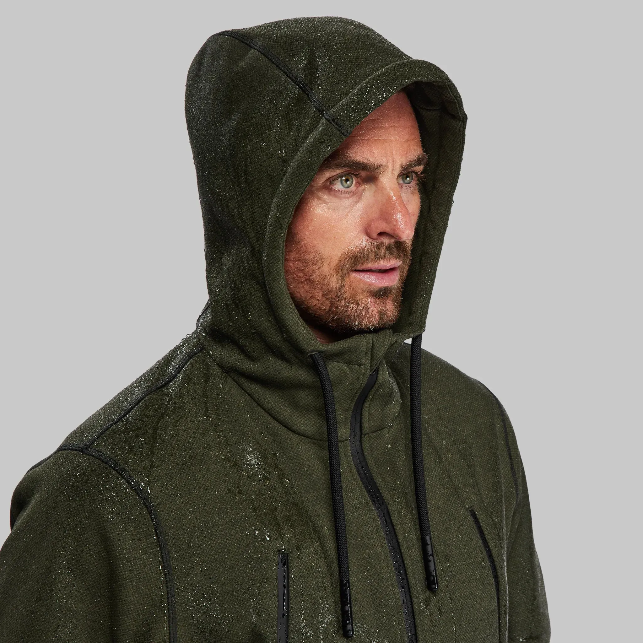 100 Year Zip Through Hoodie. Green edition