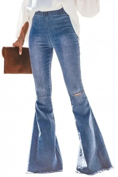 Anna Bell Bottom Flare Jeans