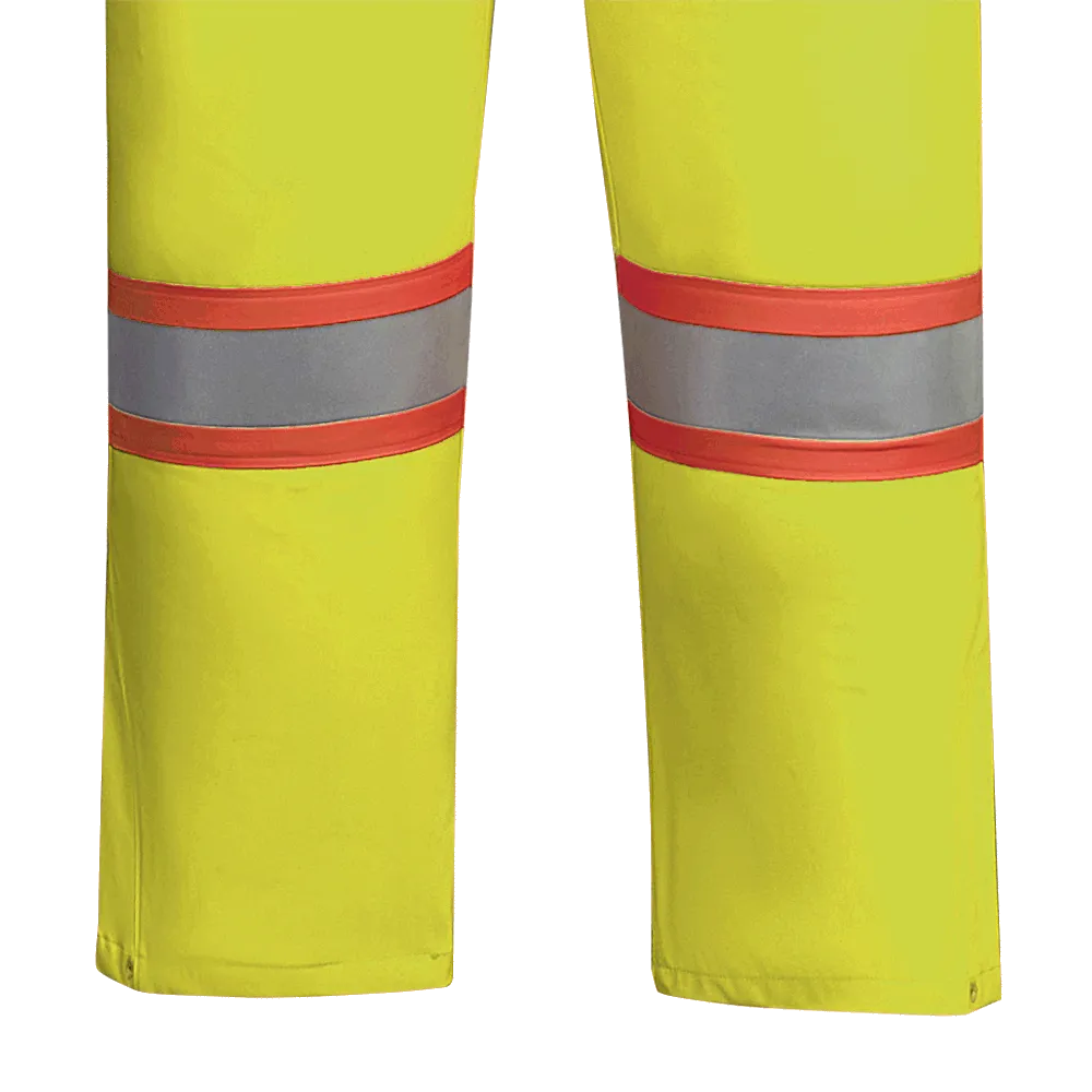 Bib Pants - Pioneer Hi-Viz FR Arc PU/Cotton Rain Bib Pants 5882 / 5883