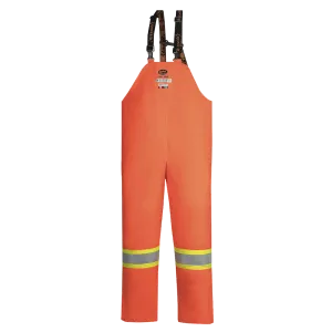 Bib Pants - Pioneer Hi-Viz FR Arc PU/Cotton Rain Bib Pants 5882 / 5883