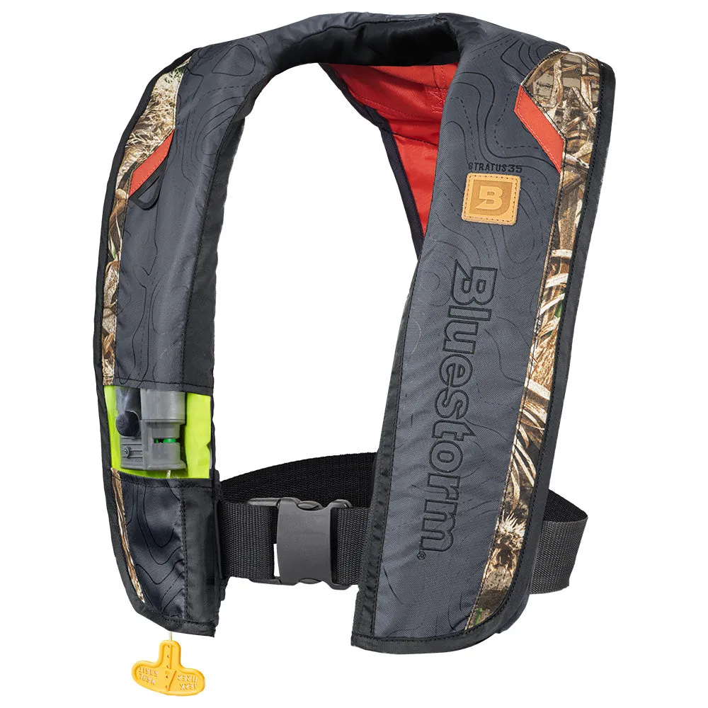 Bluestorm Stratus 35 Auto Type II Inflatable PFD - MAX5 Camo