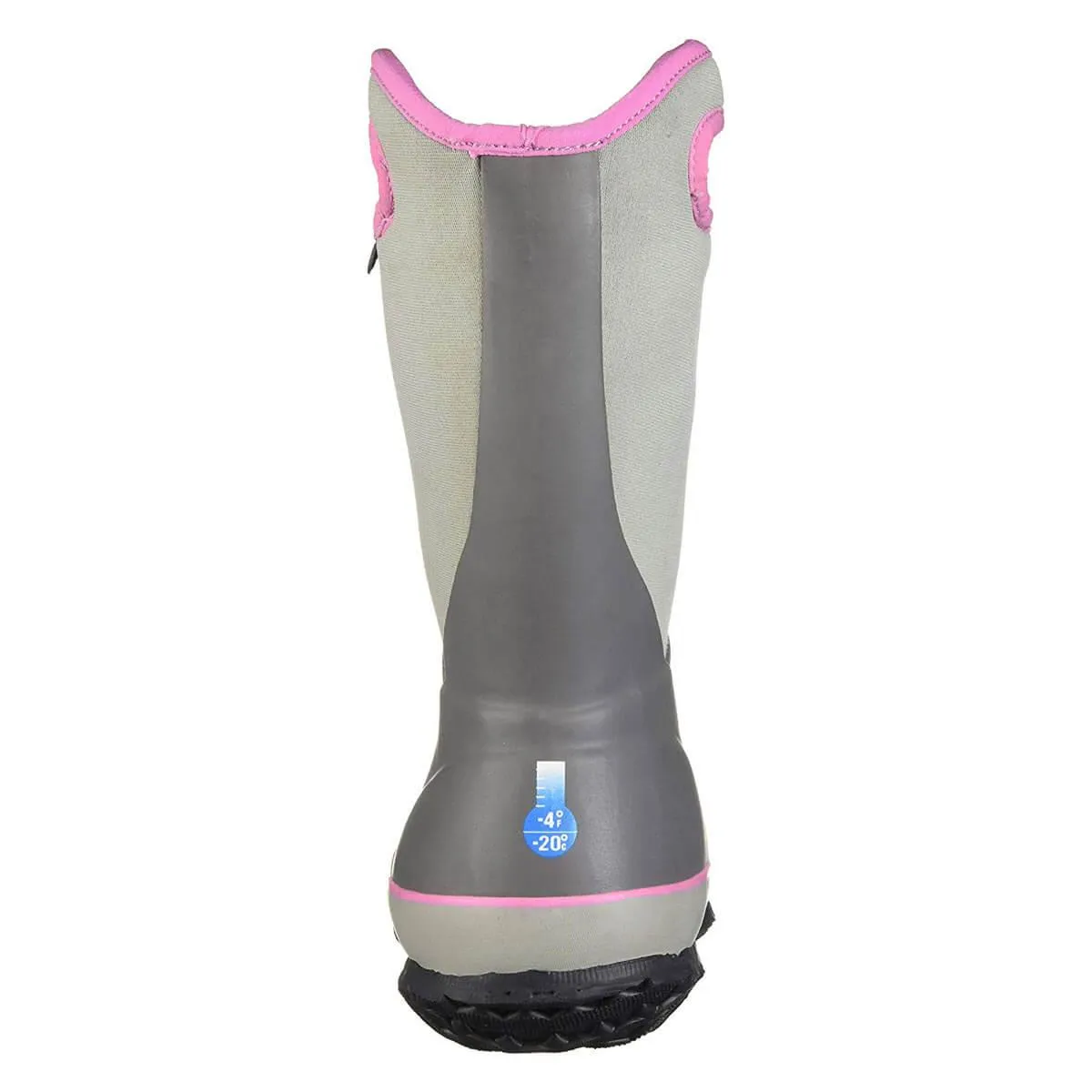 Bogs Kid's Rain Boots - Slushie gray Multi Solid Insulated | 72292-062