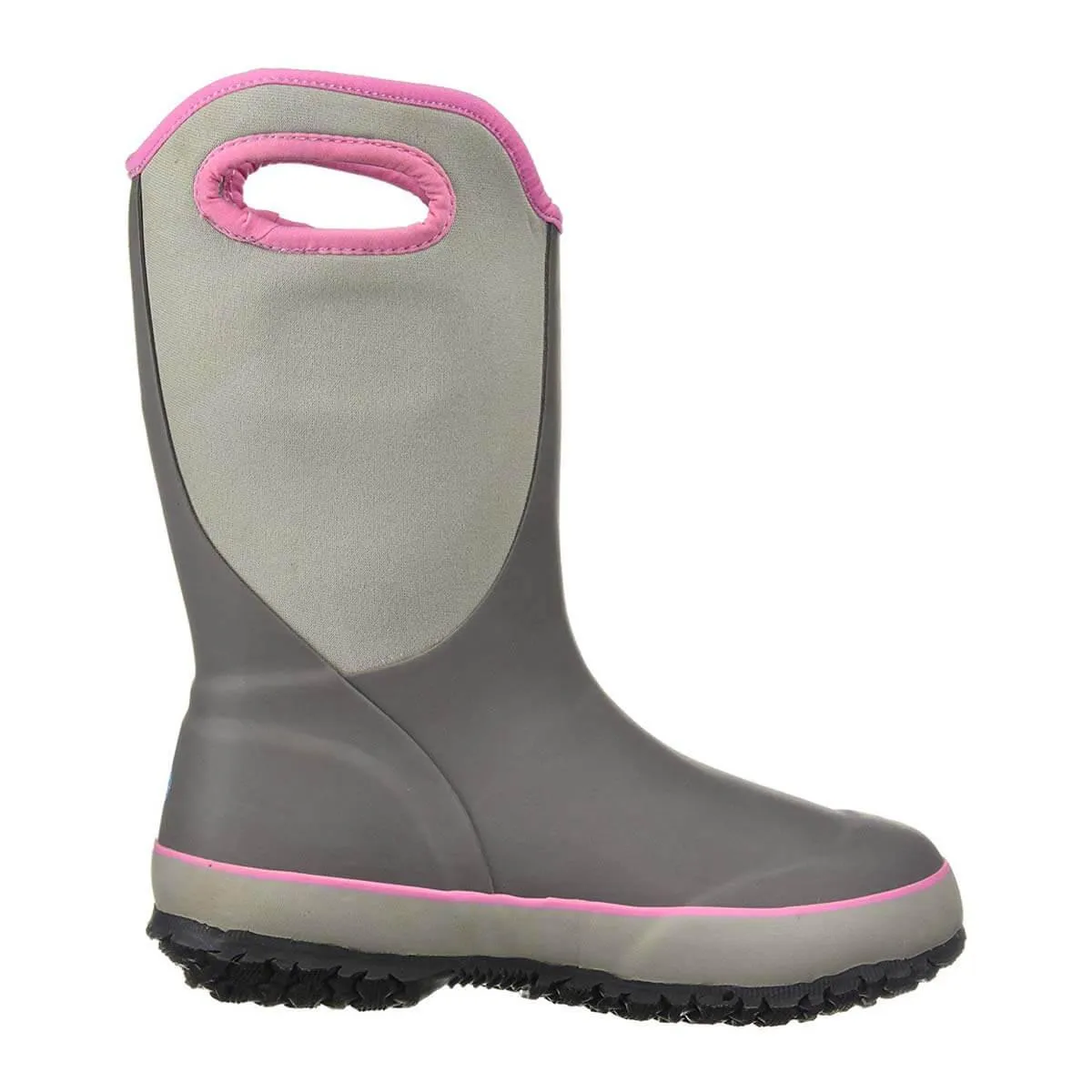 Bogs Kid's Rain Boots - Slushie gray Multi Solid Insulated | 72292-062