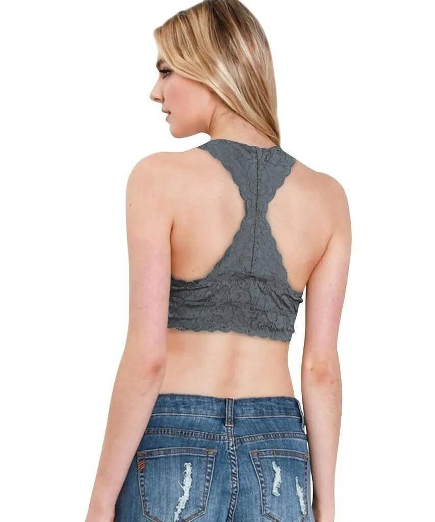 Brooke Racerback, Grey