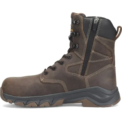 Carolina Men's Subframe 8" Comp Toe WP Insulated Work Boot -Brown- CA5555