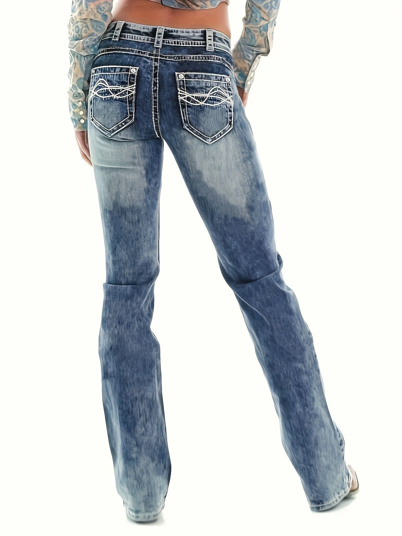 Casual Bootcut Jeans