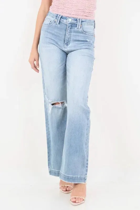 Corset High Rise Modern Wide Jeans