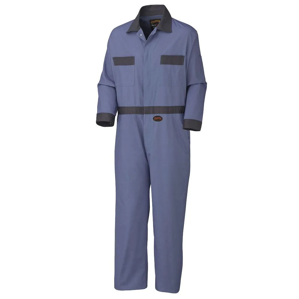 Coveralls - Pioneer Navy Coverall with Concealed Brass Buttons, 5133 / 5133T