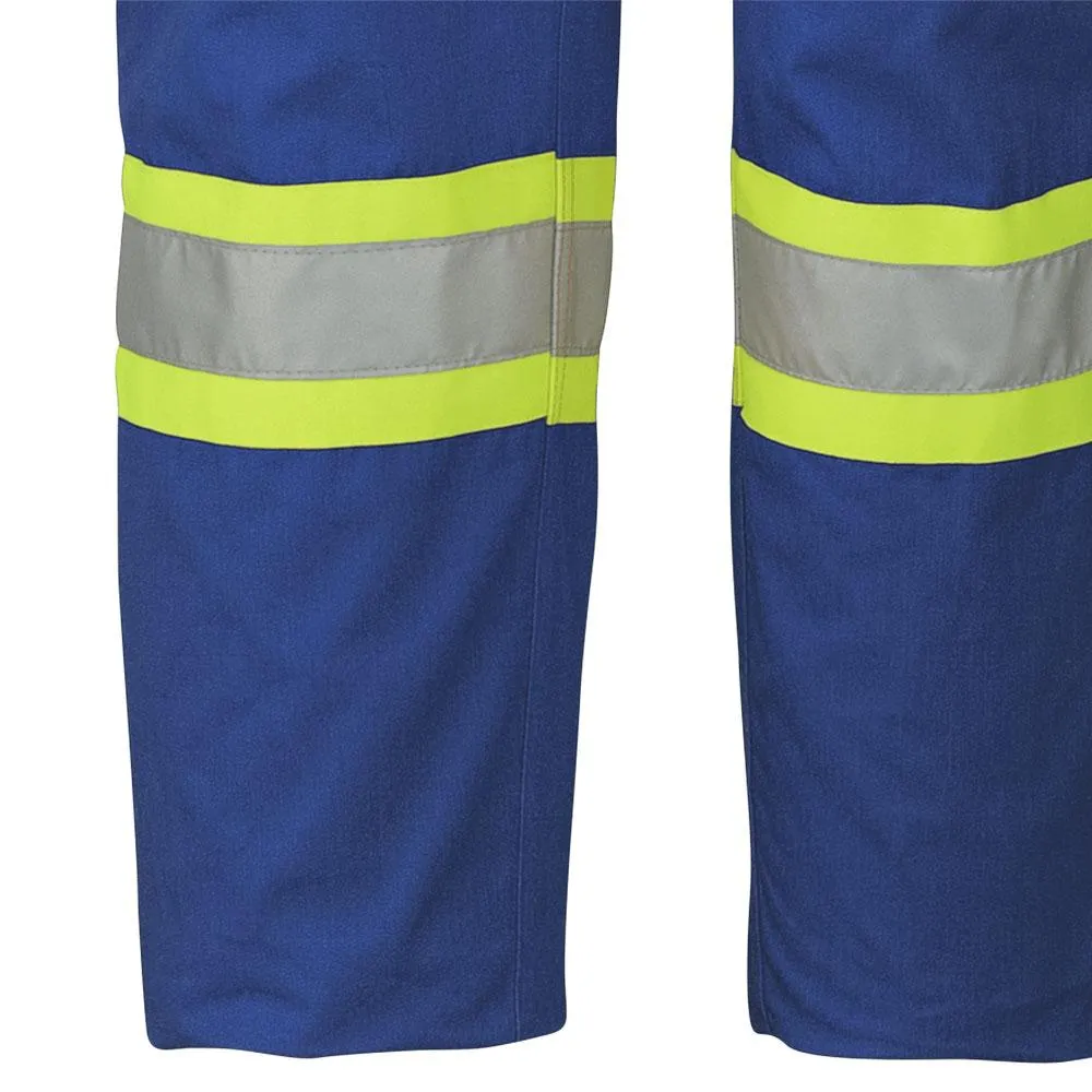 Coveralls - Pioneer Royal Blue Hi-Viz Flame Resistant Cotton Coveralls, 5558A / 5558AT