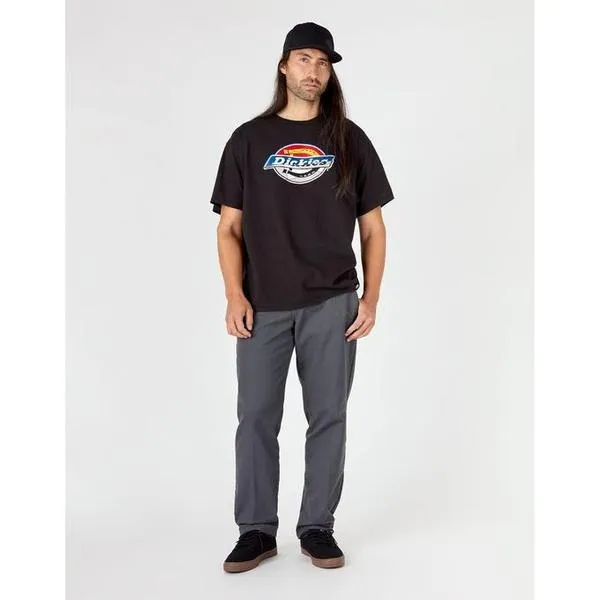 Dickies Skateboarding Pants Flex Slim Fit Straight Leg Charcoal Gray