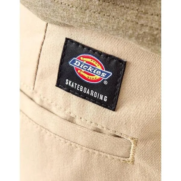 Dickies Skateboarding Pants Flex Slim Fit Straight Leg Desert Khaki