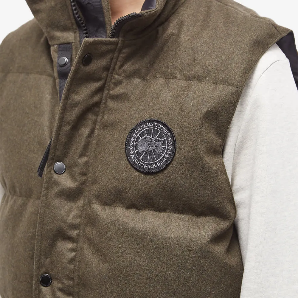 Dynaluxe Garson Canada Goose Wool Vest