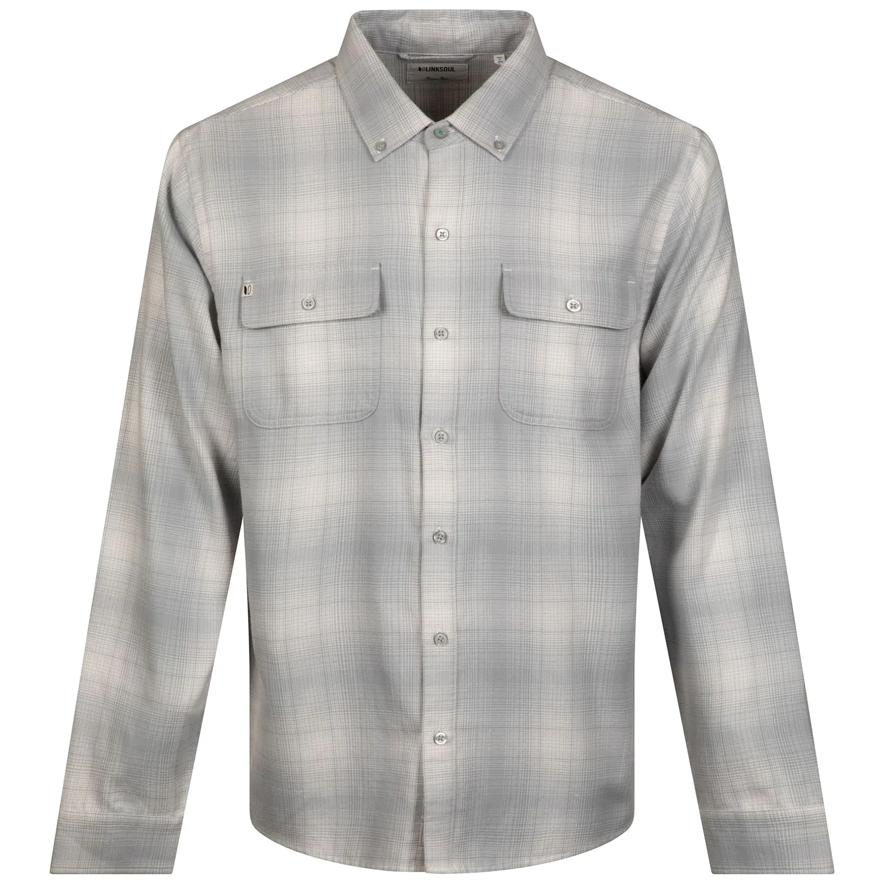 Fairbanks Flannel Polo Breeze Plaid - SS24