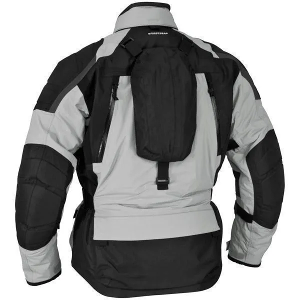 Firstgear 'Kathmandu' Mens Black/Gray Textile Jacket