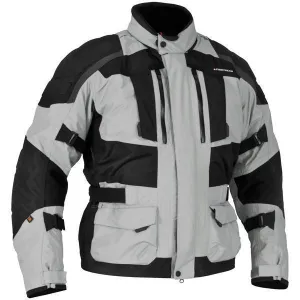 Firstgear 'Kathmandu' Mens Black/Gray Textile Jacket