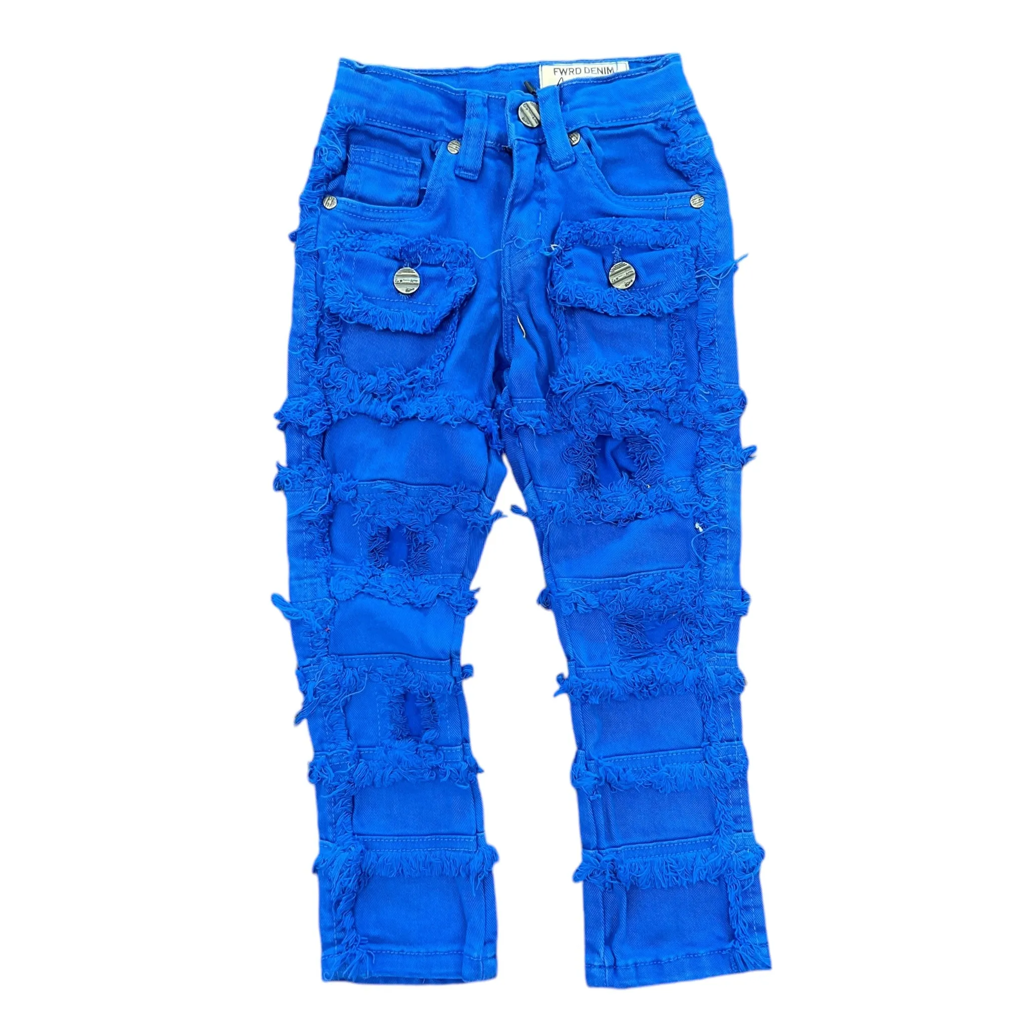 FWD: BOYS Layered Stacked Jeans 330044