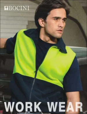 Hi Vis Polar Fleece Safety Vest SJ0541