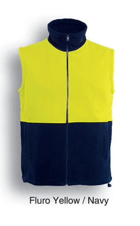 Hi Vis Polar Fleece Safety Vest SJ0541