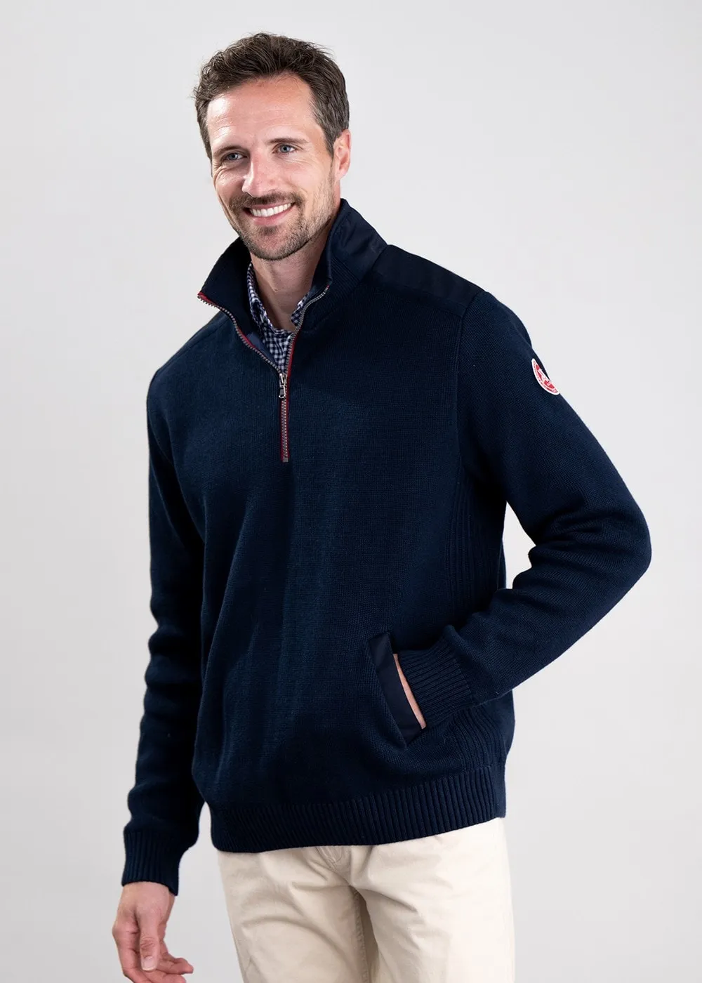 Holebrook Sweden Peter 1/4 Zip WP Windproof Sweater