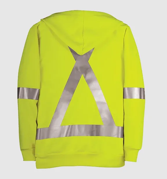 Hoodie - Big Bill Flame-Resistant Windproof Reflective Sweatshirt with Detachable Hood RT27WP11 / RT27WP12