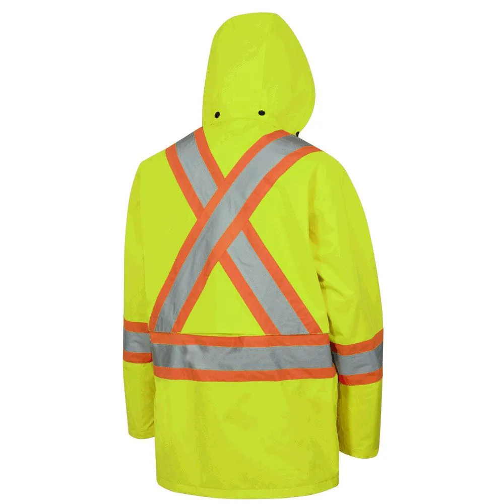 Jacket - Pioneer Hi-Viz 150D Lightweight Waterproof Safety Jacket, 5594 / 5596