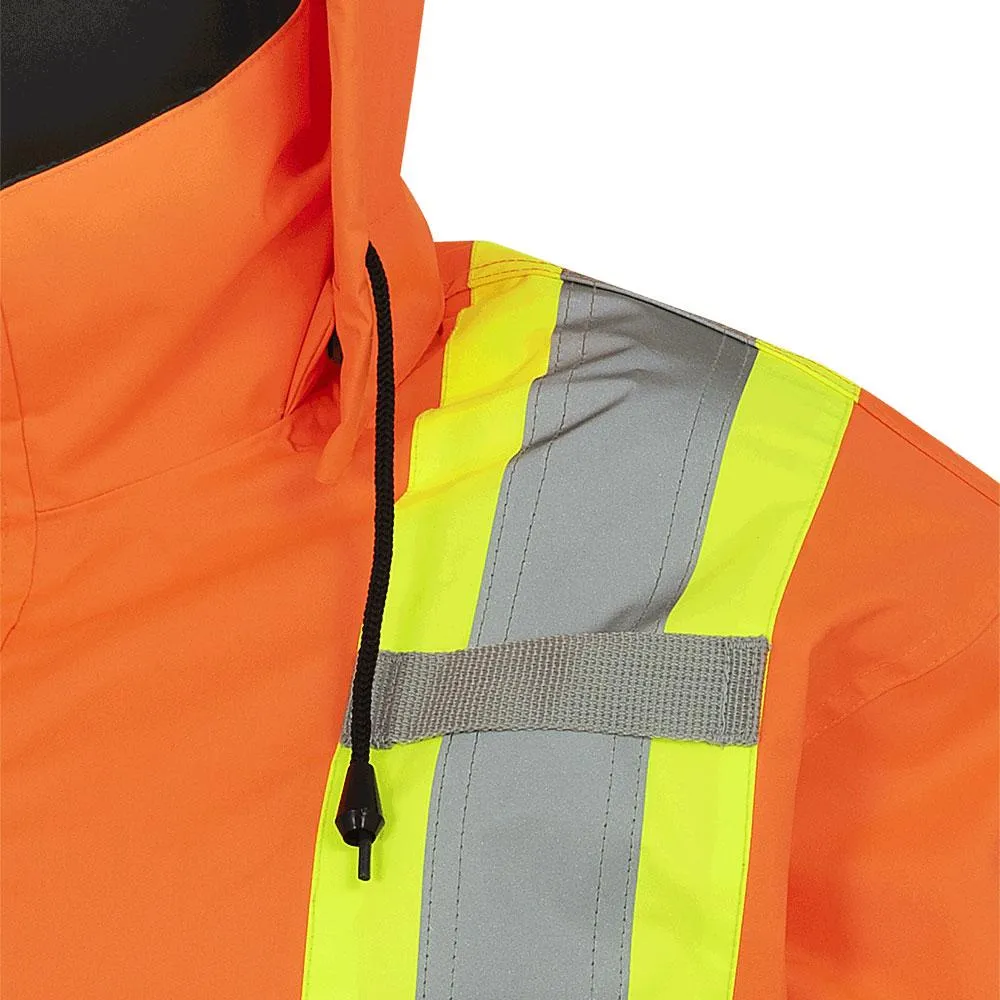 Jacket - Pioneer Hi-Viz 150D Lightweight Waterproof Safety Jacket, 5594 / 5596