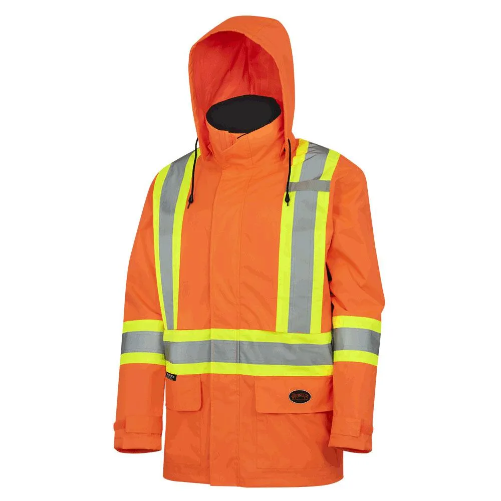 Jacket - Pioneer Hi-Viz 150D Lightweight Waterproof Safety Jacket, 5594 / 5596