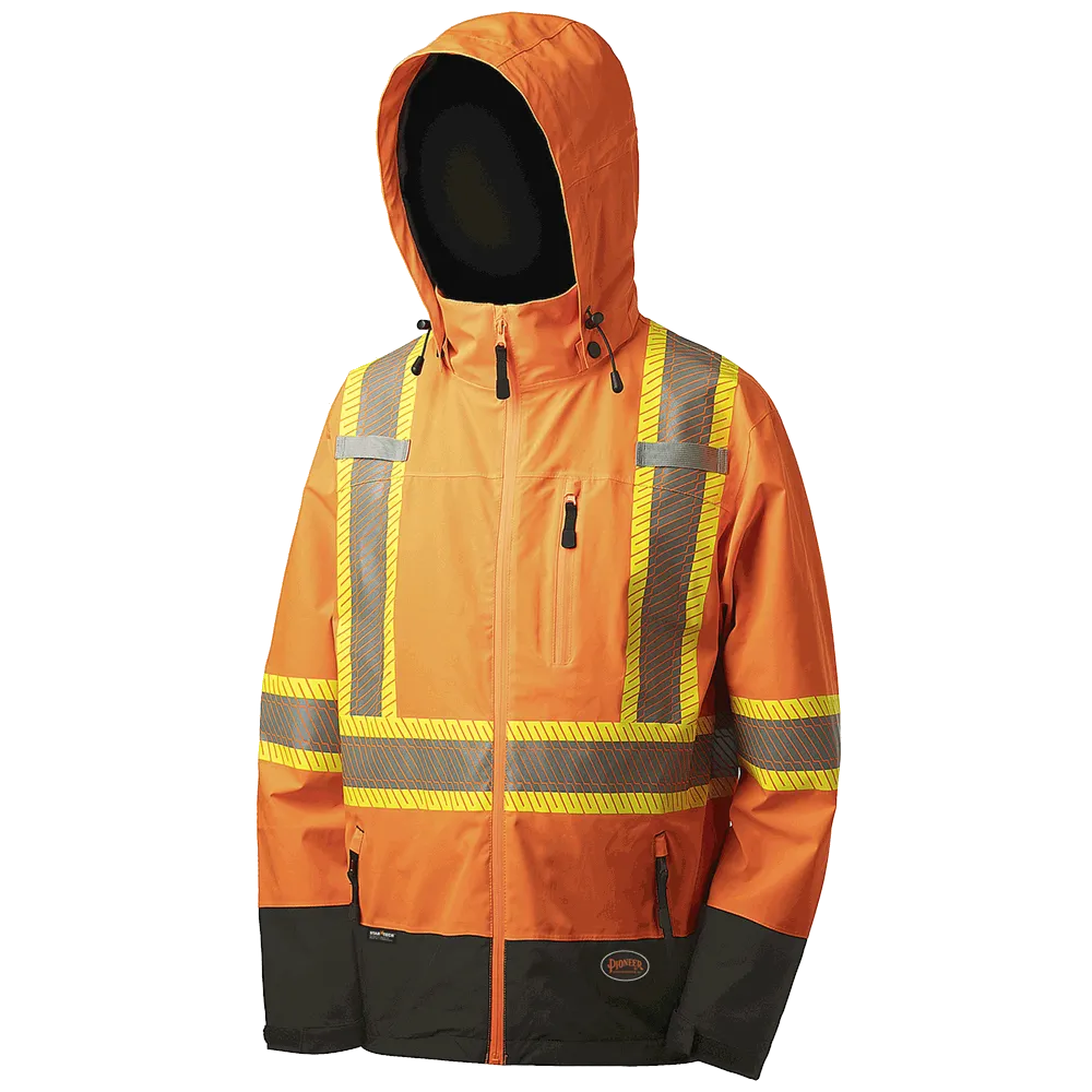 Jacket - Pioneer Hi-Viz Softshell Waterproof/Breathable Premium Safety Jacket 5220 / 5221