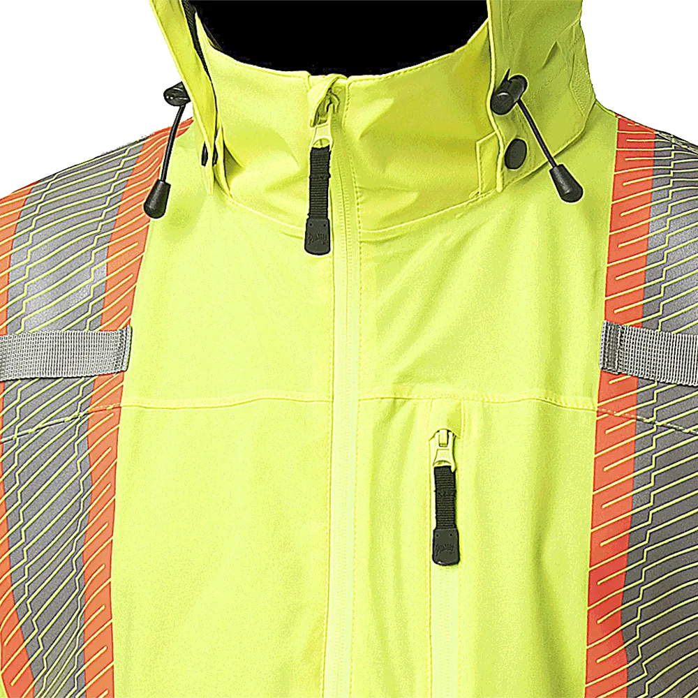 Jacket - Pioneer Hi-Viz Softshell Waterproof/Breathable Premium Safety Jacket 5220 / 5221