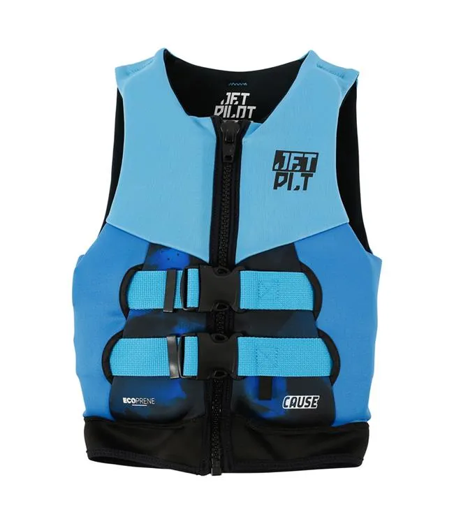 Jetpilot Cause Youth Life Vest (2025) - Blue