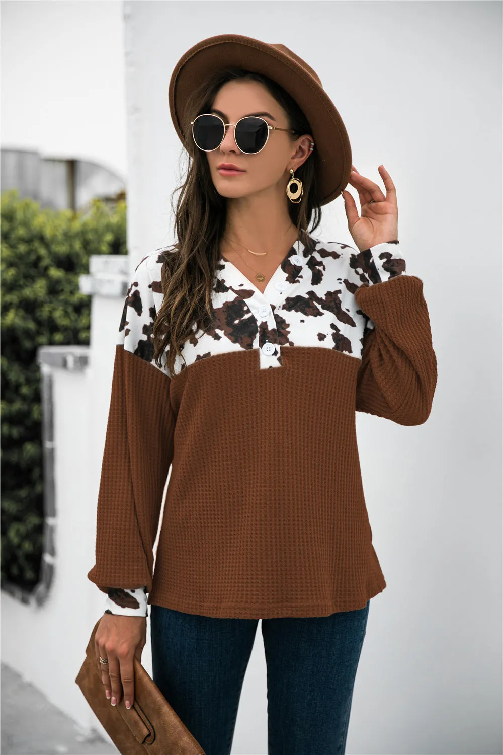 Julia Fashion - Cozy Comfortable Patterned T-Shirts