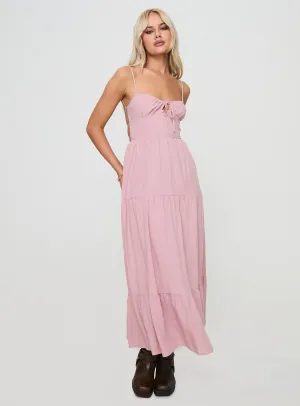 Juzen Maxi Dress Pink