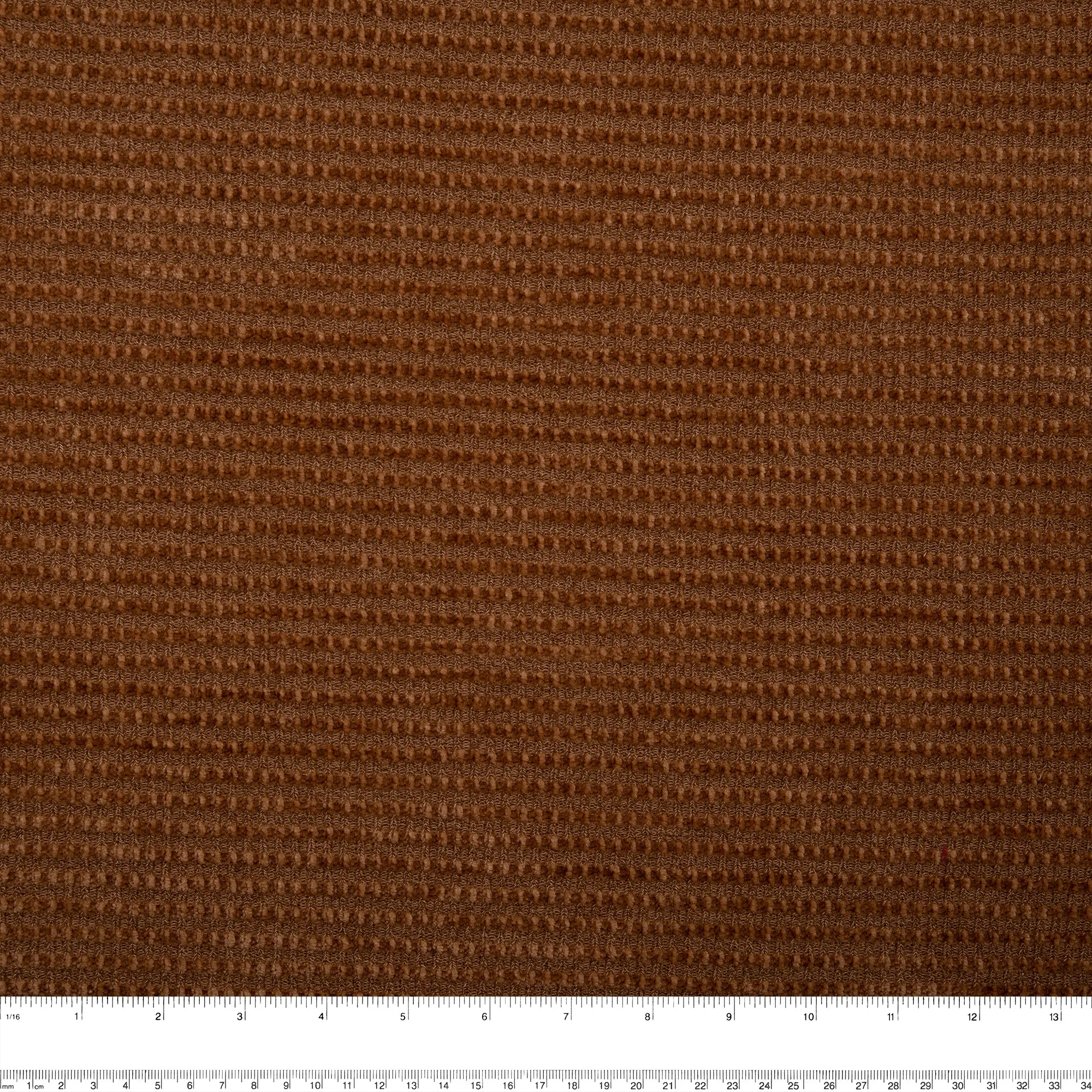 Knit - CHENILLE & BOUCLE - Solid - Brown