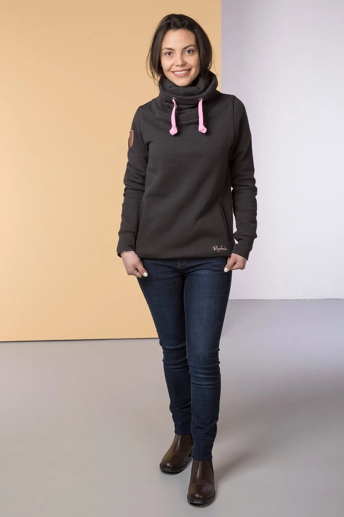 Ladies Cross Neck Sweatshirt with Number