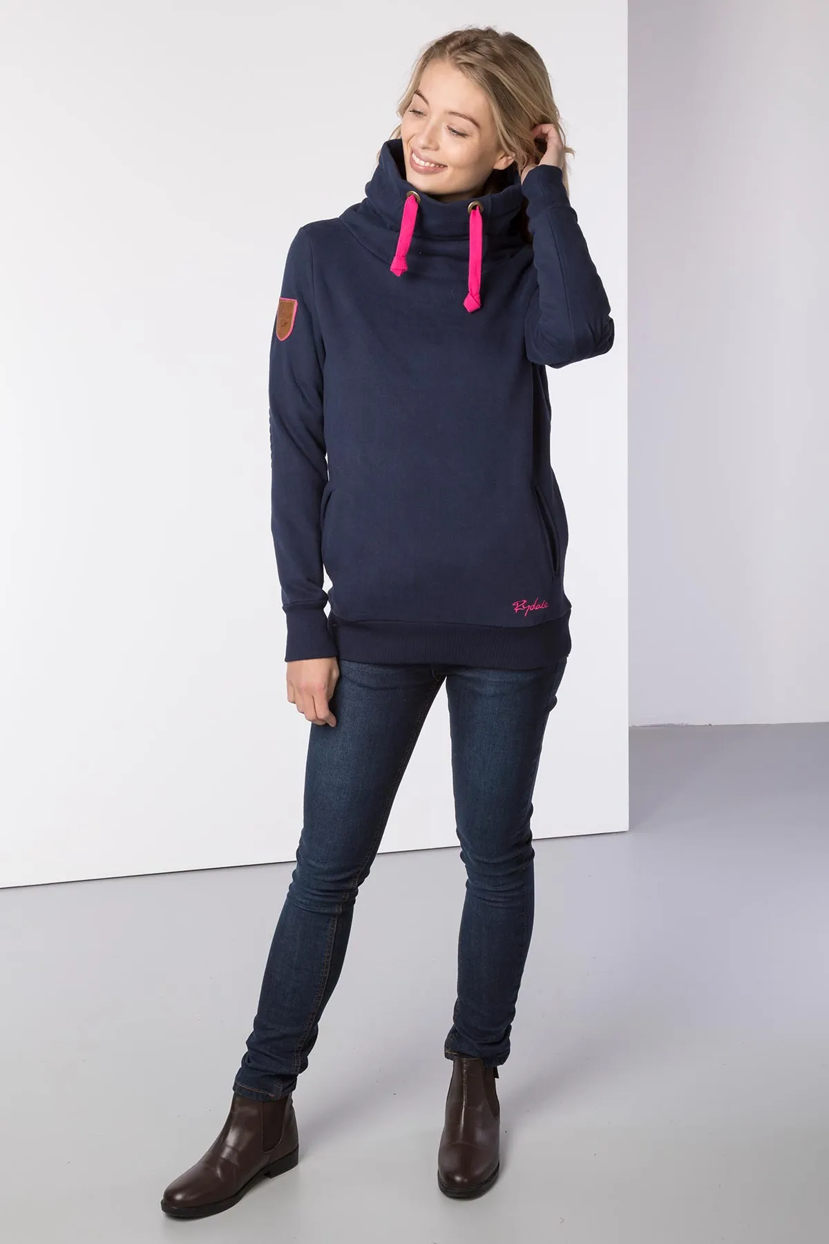 Ladies Cross Neck Sweatshirt with Number