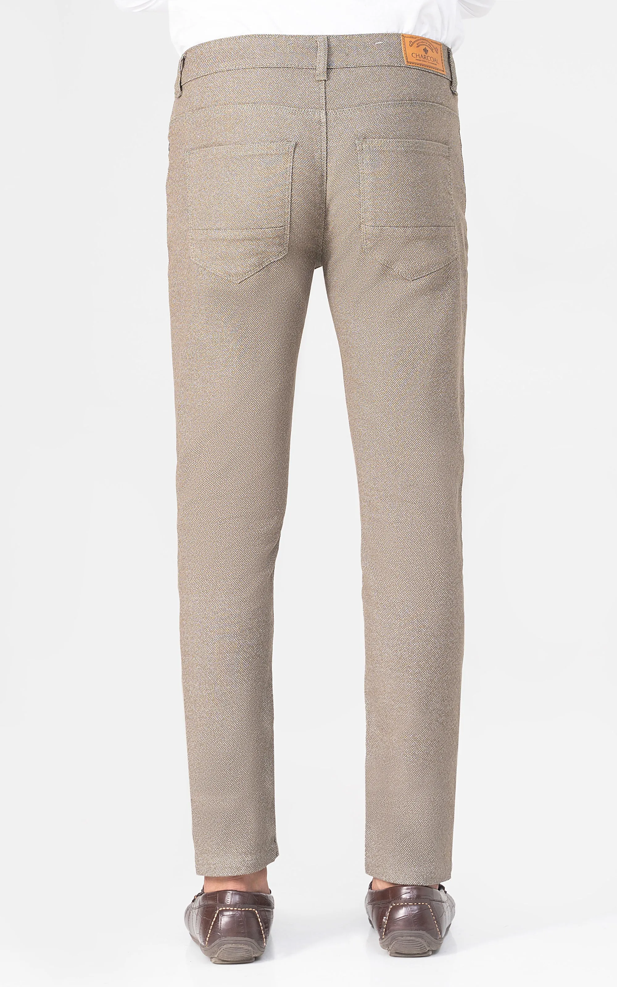 MELANGE 5-POCKET PANT KHAKI