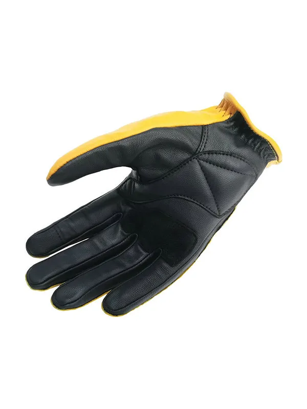 Men's Motorcycle Riding Anti Fall Leather Gloves