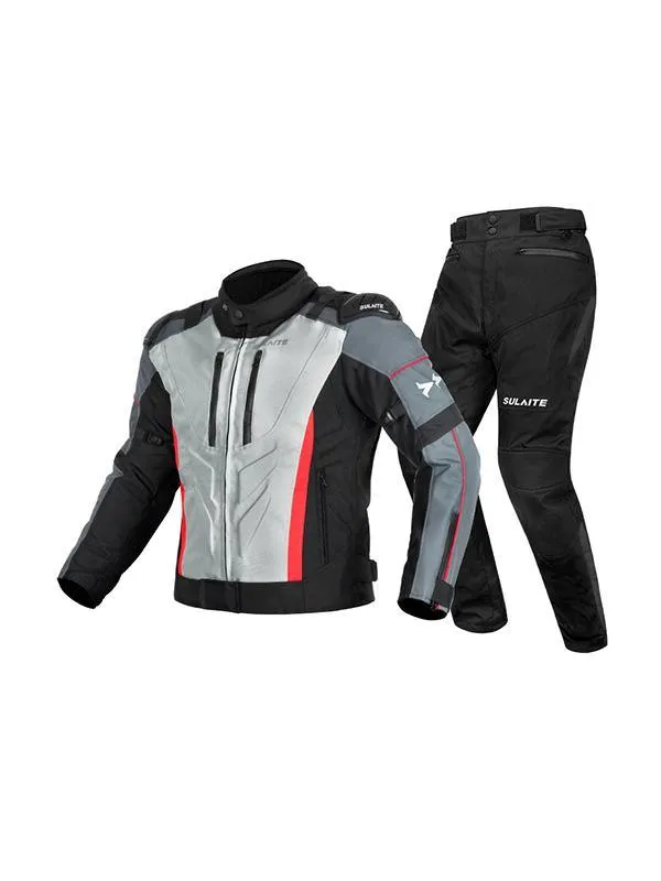 Men's Removable Liner Cycling Suit Long Sleeve Tracksuit Sets