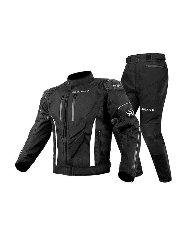 Men's Removable Liner Cycling Suit Long Sleeve Tracksuit Sets