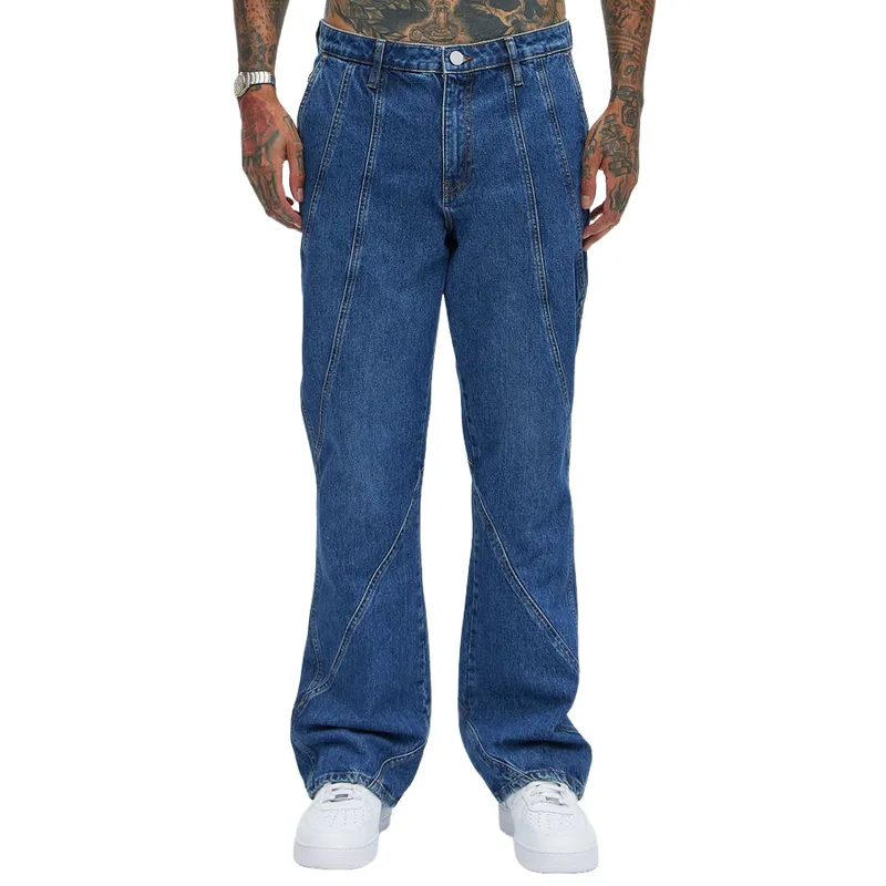 Men's Vintage Casual Loose Jeans 94056486F