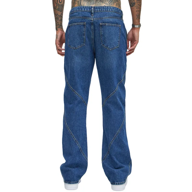 Men's Vintage Casual Loose Jeans 94056486F