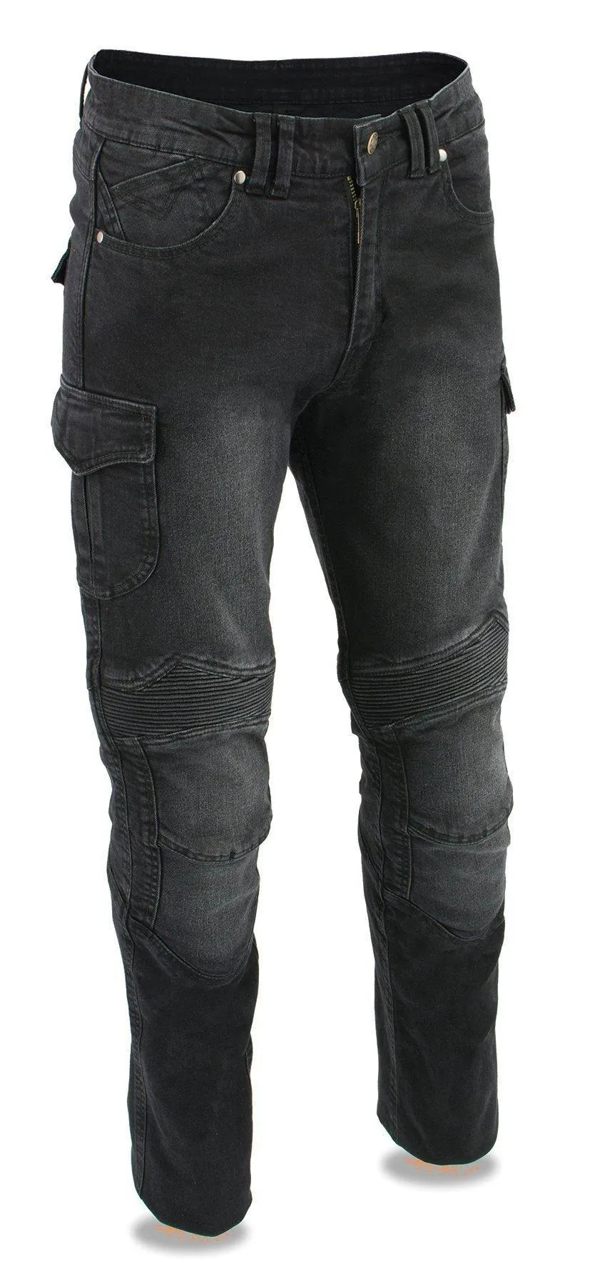 Milwaukee Performance-MDM5010-Men's Black Armored Straight Cut Denim Jeans Reinforced w/ Aramid® by DuPont™ Fibers