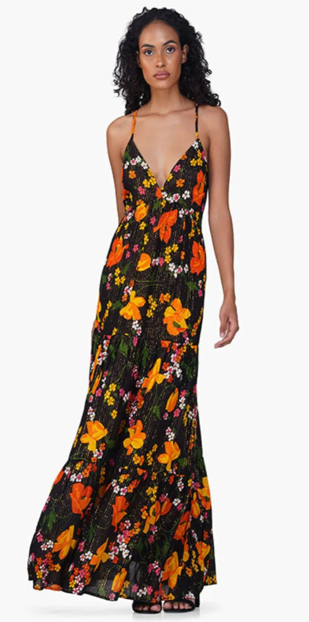 Petra Floral Maxi Dress