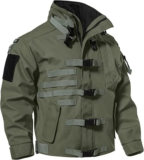 Premium Quality Military Jacket Outdoor Tactical Waterproof Men’s Storm Trooper Top Jackets Outwear Plus Size Coat | JK01