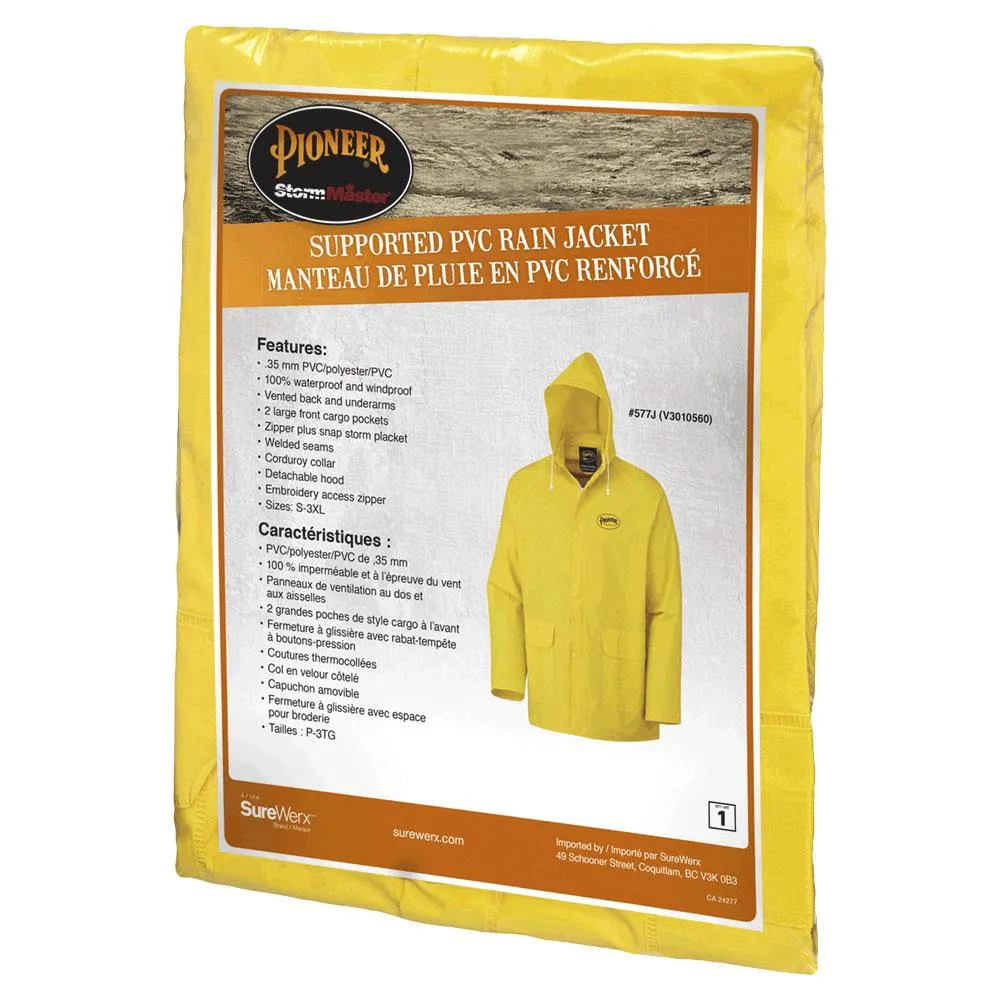 Rain Coat - Pioneer Storm Master® Waterproof Hooded Jacket, 577J